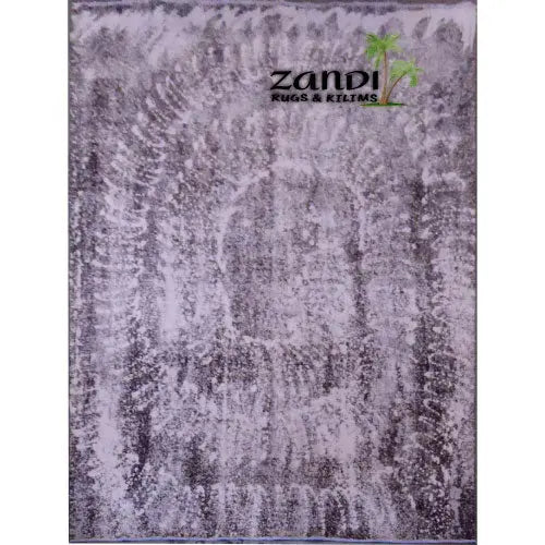 One Of The Kind Hand Knotted Persian Modern Rug 11'9"X9'6" zandirugs